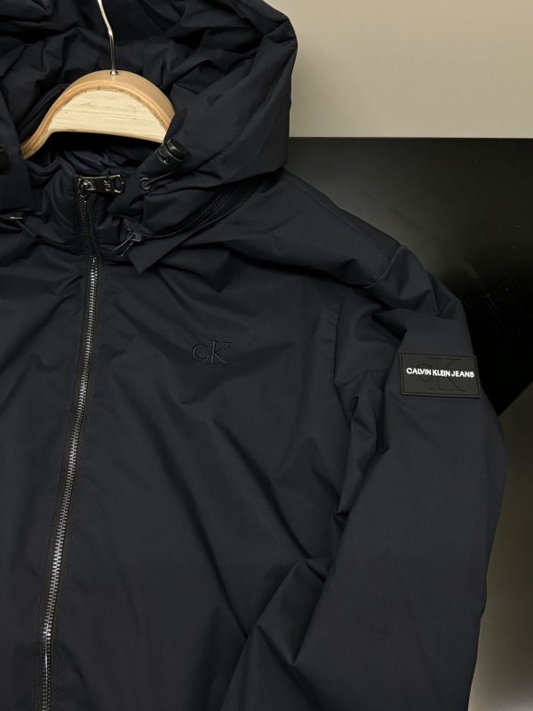 Calvin klein Lacivert Mevsimlik Mont - Görsel 5