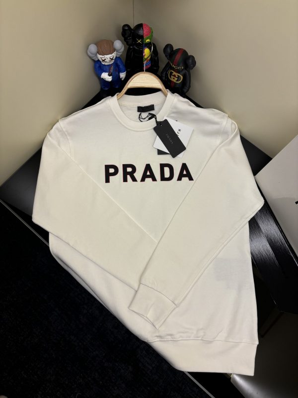 Prada Beyaz Sweatshirt - Görsel 3