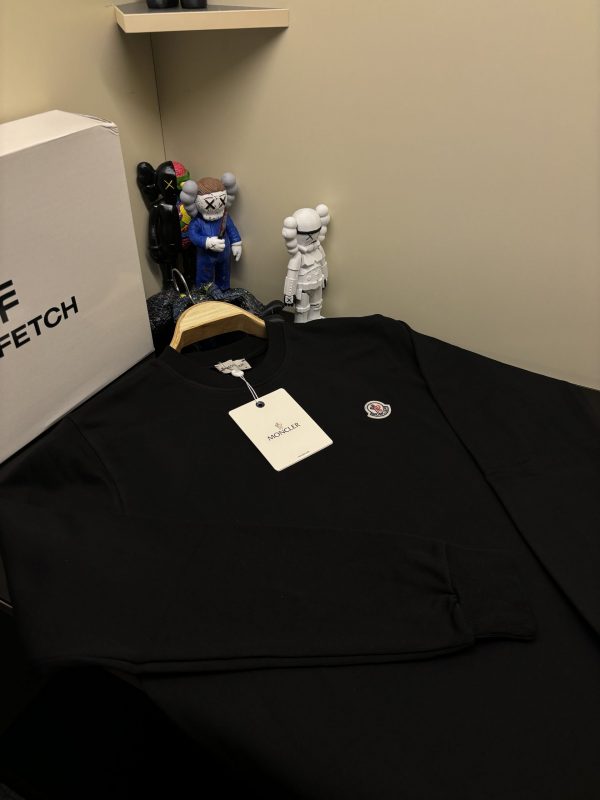 Moncler Siyah Sweatshirt - Görsel 2