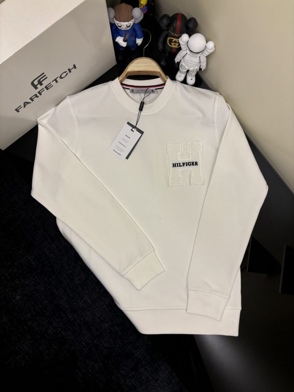 Tommy Hılfıger Beyaz Sweatshirt