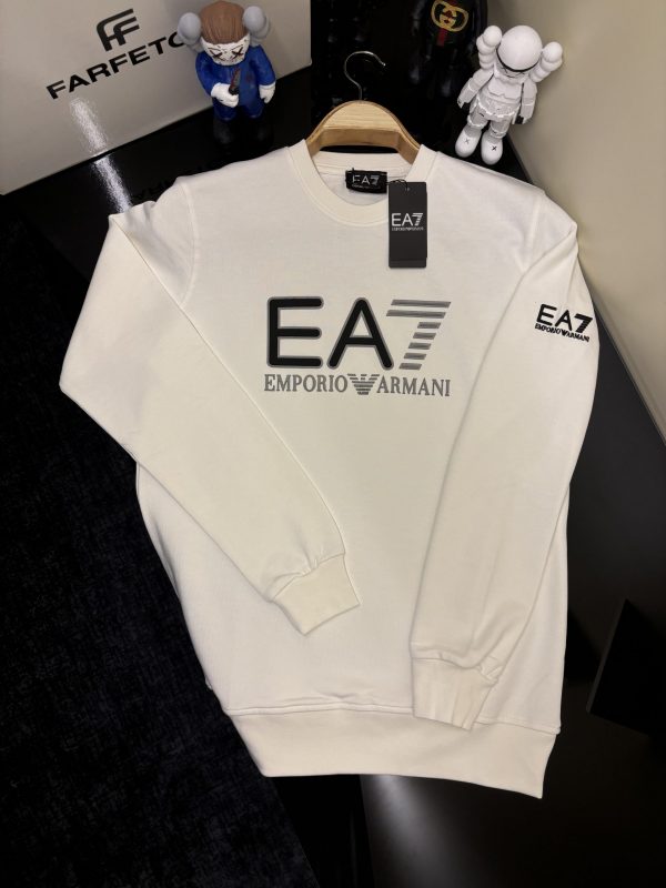 Emporıo Armanı Beyaz Sweatshirt