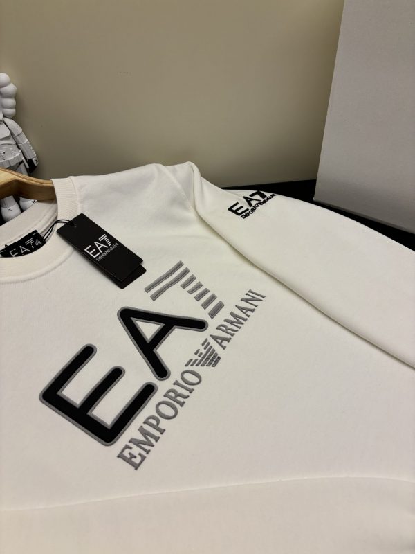 Emporıo Armanı Beyaz Sweatshirt - Görsel 5