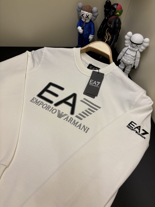 Emporıo Armanı Beyaz Sweatshirt - Görsel 4