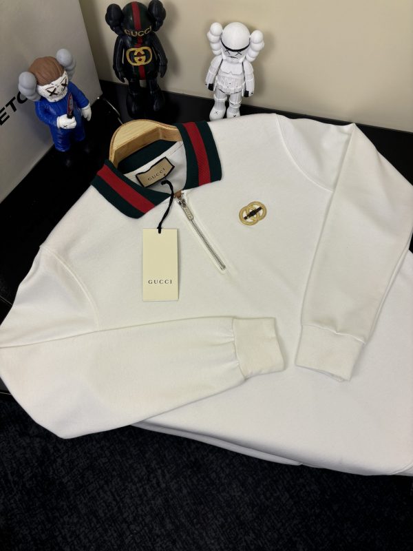 GUCCİ Premium Beyaz Polo Yaka - Görsel 5