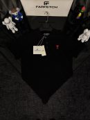 AMI PREMIUM Siyah Polo Yaka T-shirt