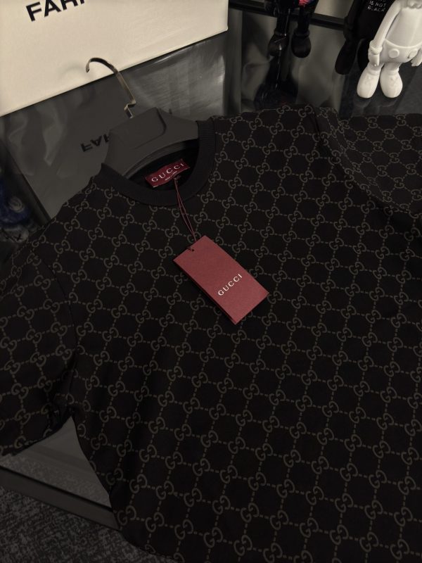 Gucci Premıum Siyah T-shirt - Görsel 3