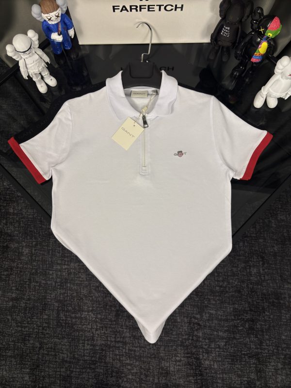 Gant Beyaz Premıum Polo Yaka T-shirt