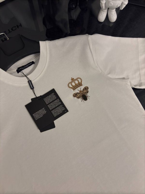 Dolce Gabbana Premıum Beyaz T-shirt - Görsel 4