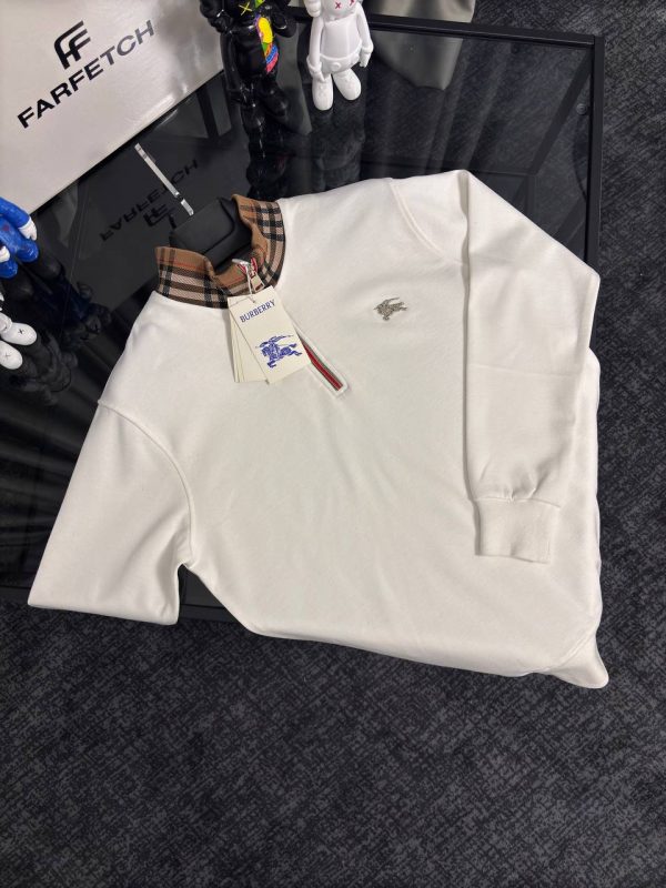 Burberry PREMIUM Beyaz Sweatshirt - Görsel 3