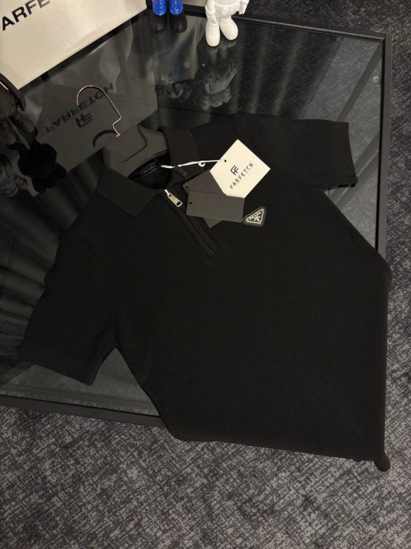 Prada Premıum Polo Yaka T-shirt New Season - Görsel 4