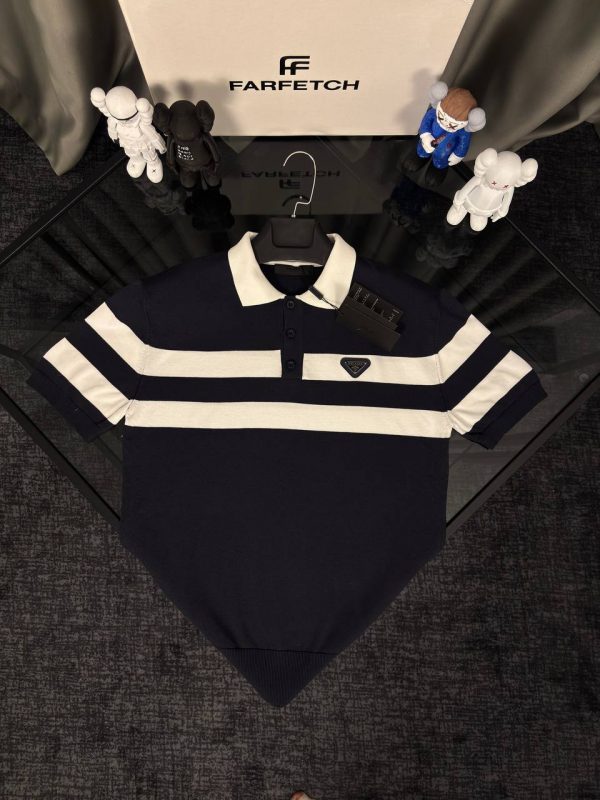 Prada Premıum Polo Yaka Triko T-shirt New Season