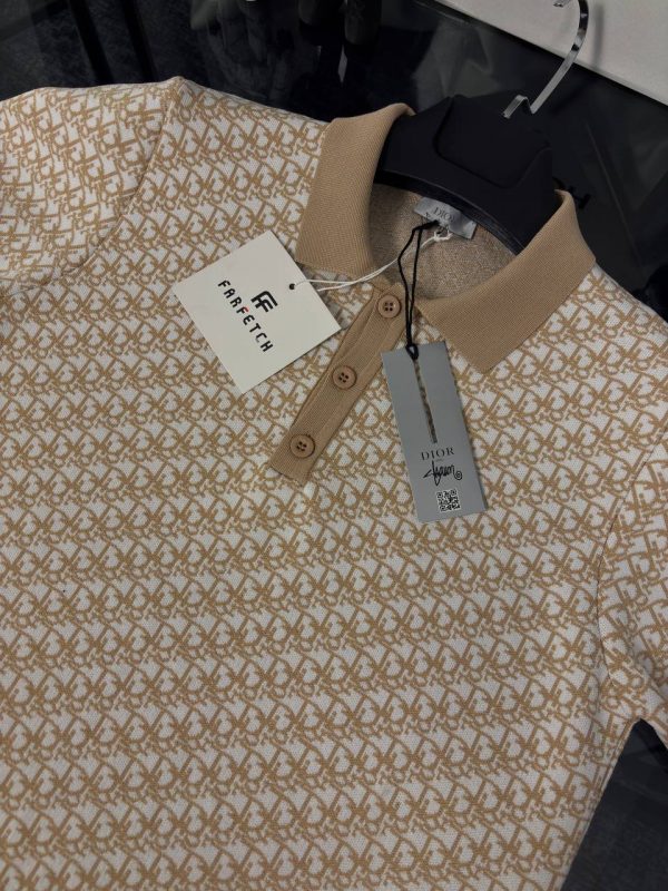 Dior Premıum Polo Yaka Triko T-shirt New Season - Görsel 4