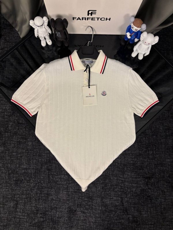 Moncler Premıum Polo Yaka Triko T-shirt New Season