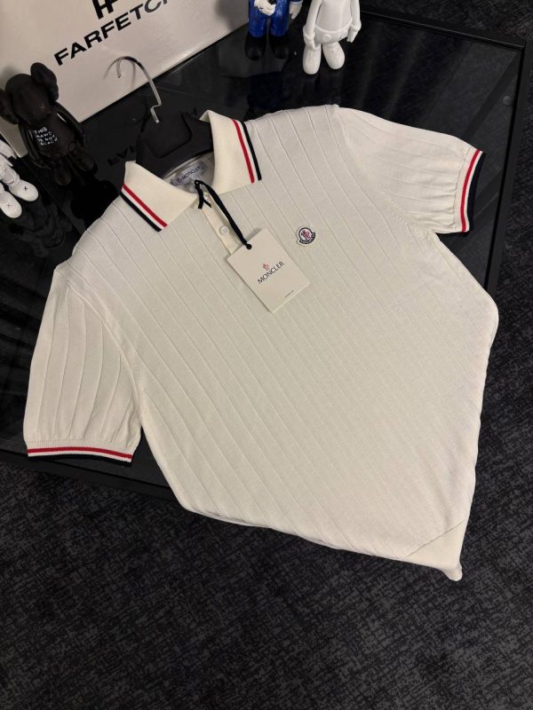 Moncler Premıum Polo Yaka Triko T-shirt New Season - Görsel 5