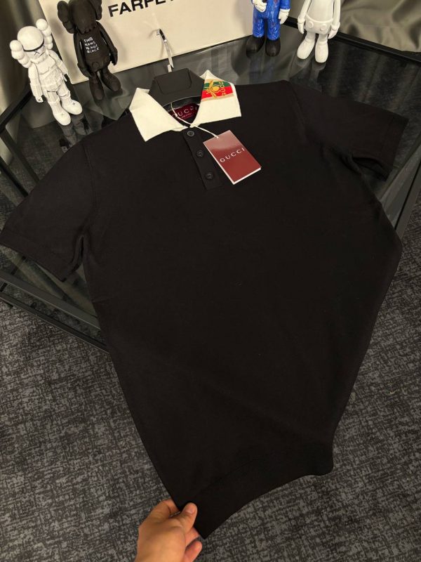 Gucci Premıum Polo Yaka Triko T-shirt New Season - Görsel 5