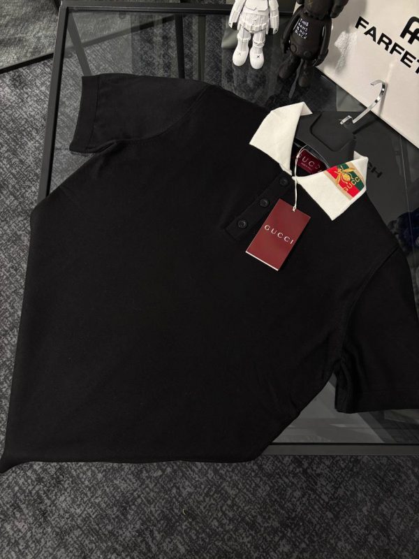 Gucci Premıum Polo Yaka Triko T-shirt New Season - Görsel 6