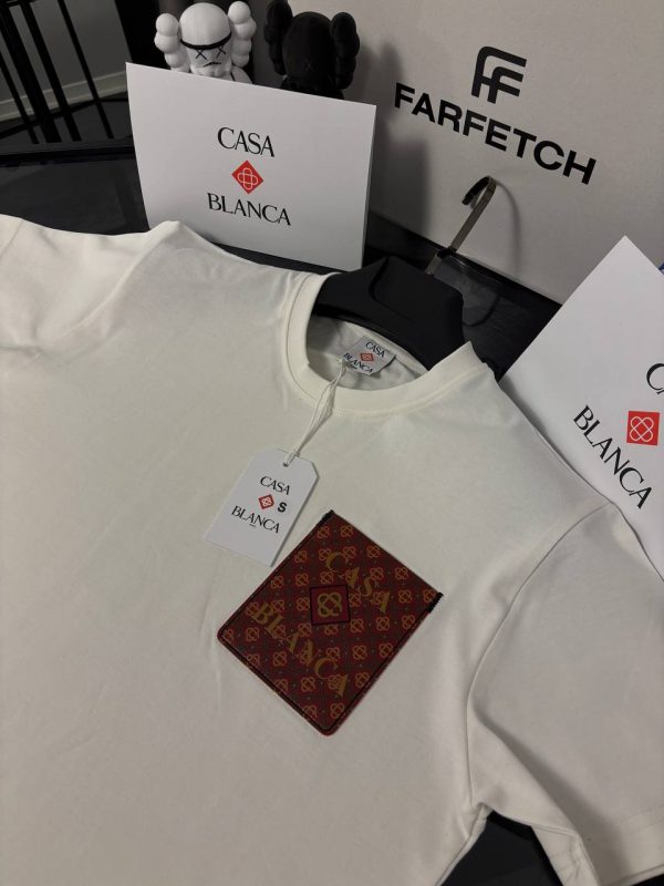Casablanca Premıum T-shirt New Season - Görsel 3
