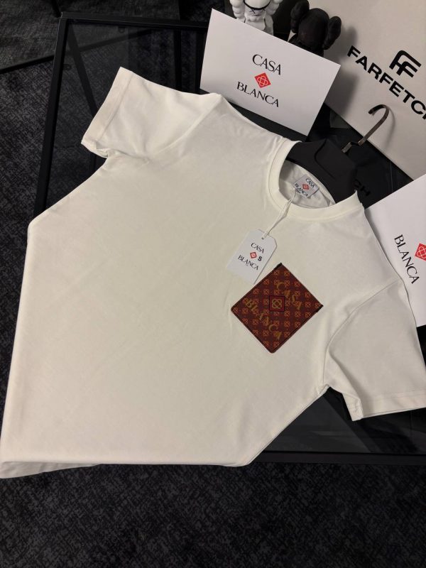 Casablanca Premıum T-shirt New Season - Görsel 4